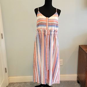 Madison striped sun dress New with tags